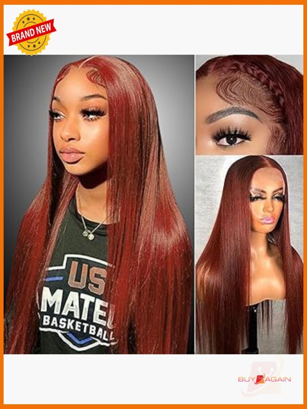 5x5 Closure Wig Human Hair Straight 180 Density Pre Plucked Glueless